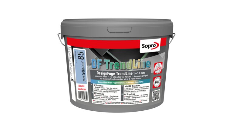 Sopro DF TrendLine, DesignFuge, pastellblau, Flex-Fugenmörtel Dose